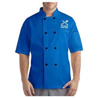 BASIC SHORT SLEEVES CHEF COAT