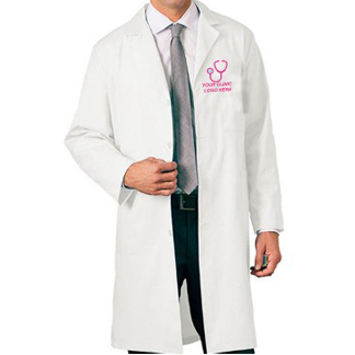 Unisex Long Medical Lab Coat