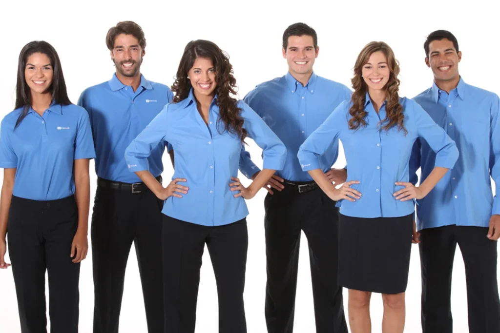 check uniform fabric quality