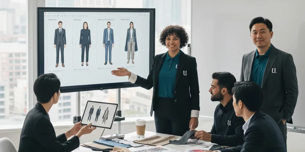right fabric for work uniforms