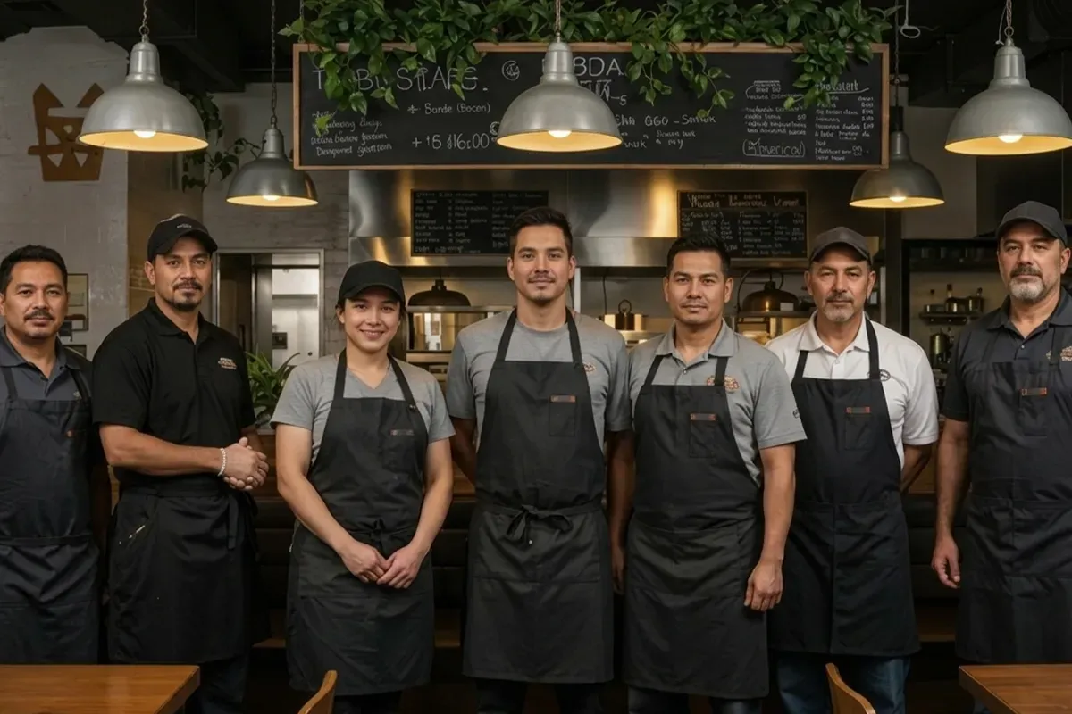 Dubai Restaurant Cafe Uniforms