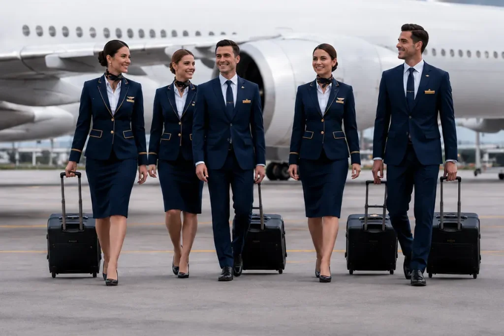 Benefits of Professional Cabin Crew Uniforms for Airline Staff