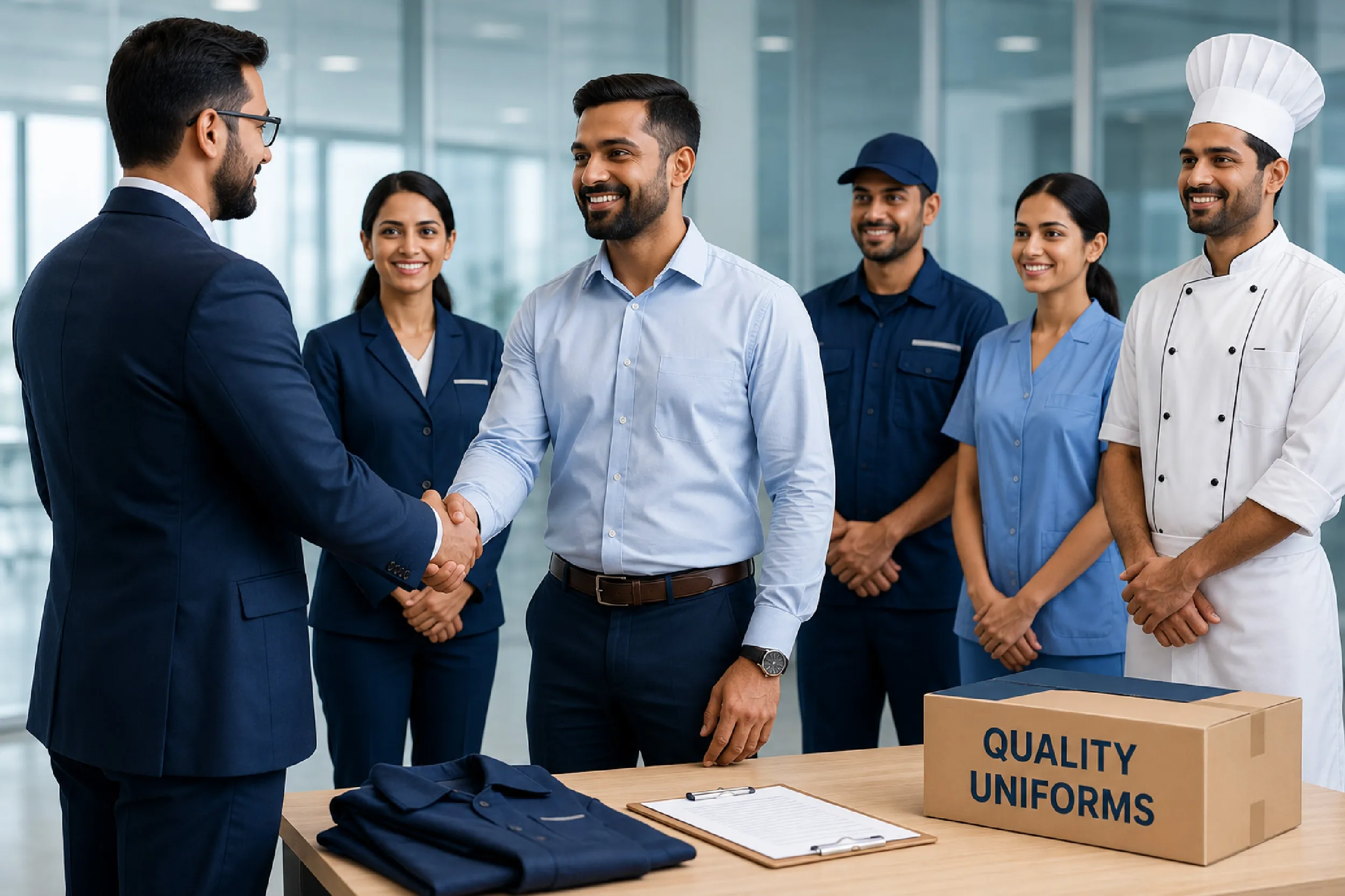 Uniform Supplier for Service Business